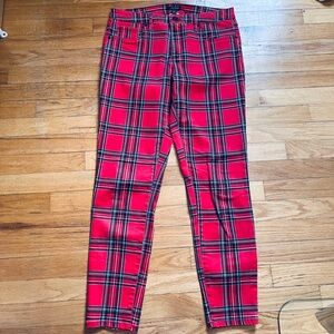 Women’s 10 Plaid Pants WILD FABLE